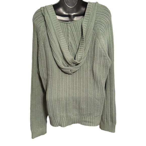 Sonoma Mint Green Knit Sweater Women’s L - Picture 2 of 4